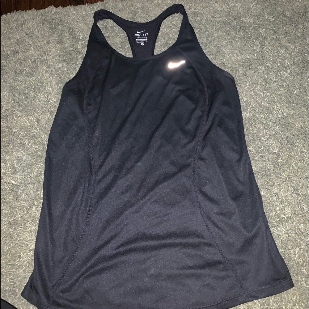 Black Nike work out tank